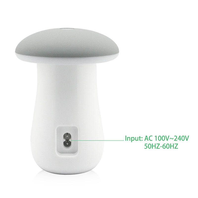 Mushroom Night Lamp: 3-in-1 USB QC3.0 Charging Station
