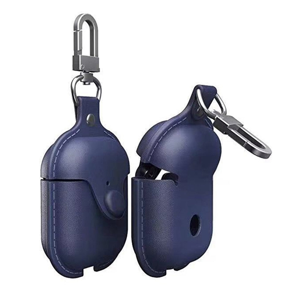 Luxury Genuine Leather Case for Apple AirPods 2