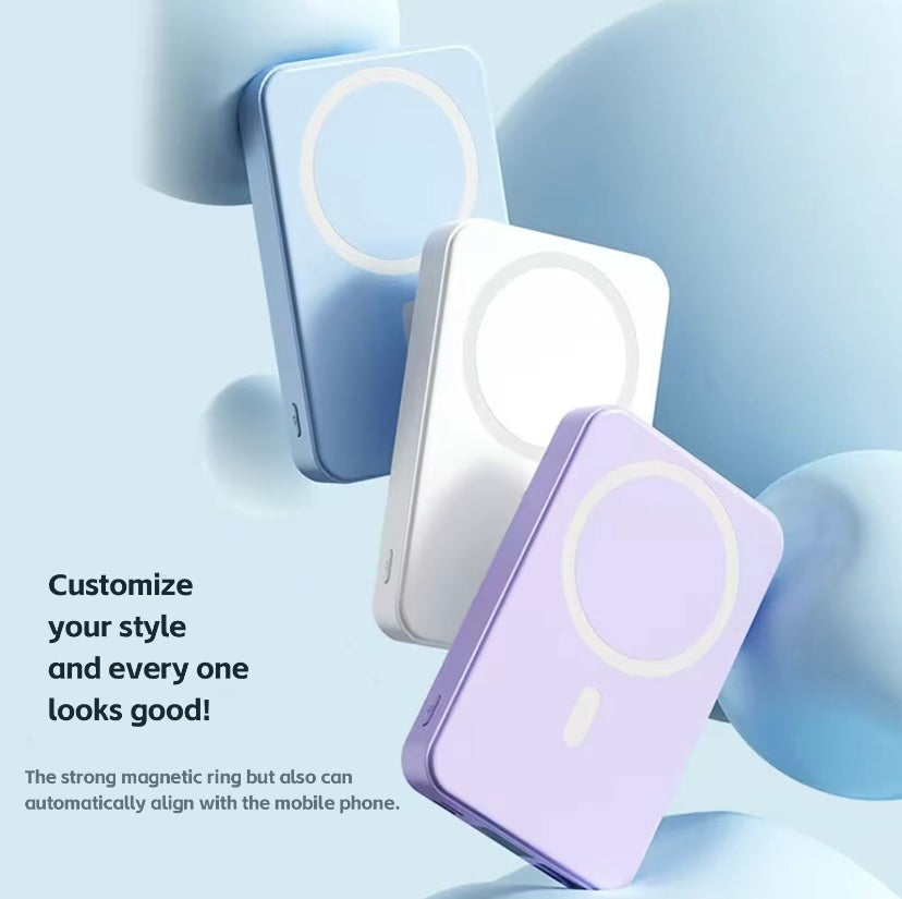 Magnetic Wireless Power Bank 10000mAh Type MagSafe For IPhone