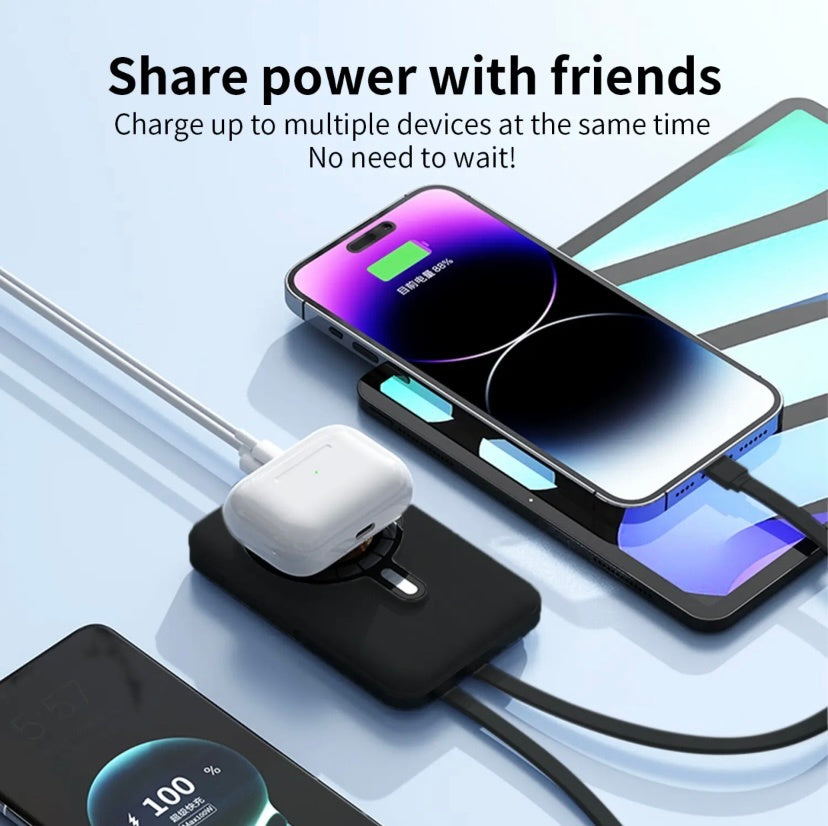 Magnetic Wireless Power Bank 10000mAh Type MagSafe For IPhone