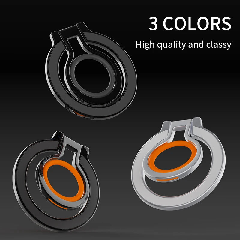 Magnetic Finger Ring Holder Stand Grip Rotating