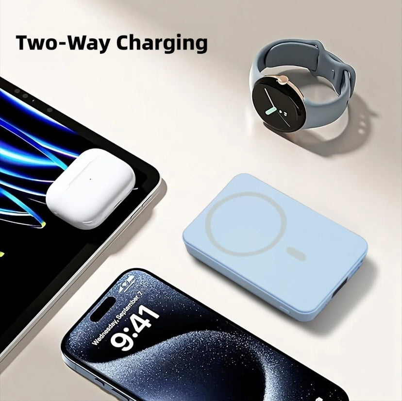Magnetic Wireless Power Bank 10000mAh Type MagSafe For IPhone