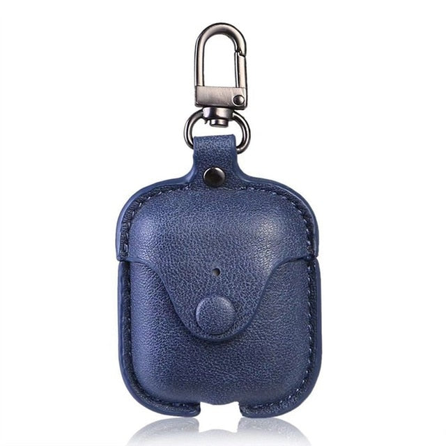 Luxury Genuine Leather Case for Apple AirPods 2