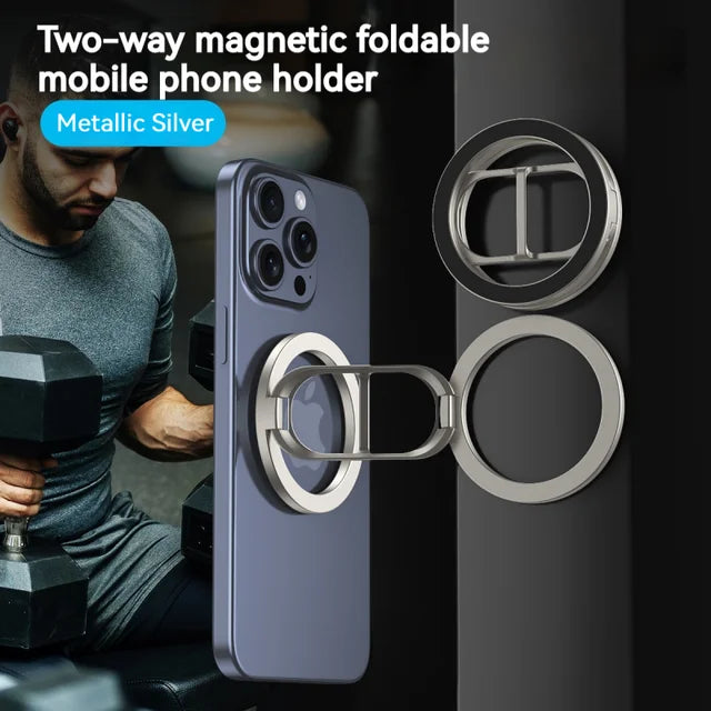 Magnetic Folding Mini Car Phone Holder for MagSafe