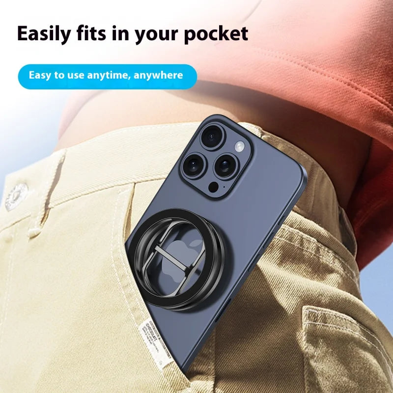 Magnetic Folding Mini Car Phone Holder for MagSafe